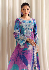 Winter - Naqsh - Zyrah 25 - D#183 - MULTI BLUE