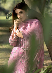 Lawn - Elaf Premium - Chikankari Prints 26 - ERC-3A - MAN MAYAL