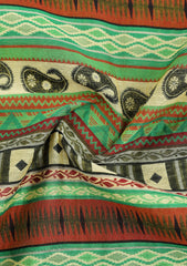 Elite Men Raw Silk Jacquard Unstitched Waistcoat Fabric