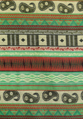 Elite Men Raw Silk Jacquard Unstitched Waistcoat Fabric