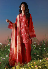 Lawn - Sahar - Mirha 26 - SS1-26-11 - Crimson Heirloom