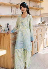 Lawn - Nureh - Ballerina Printed Chikankari 26 - NU2#195