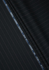 Guabello Super 150's Seven Wool Fabric - Black