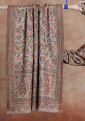 Pashmina Jamawar Scarf D#101 - Skin