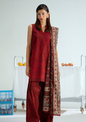 Lawn - Saira Rizwan - Joolie Prints 25 - JPU#07 - MIDNIGHT MUSE