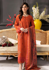 Winter Collection - Rang Rasiya - Carnation Khaddar Shawl - Anya - D#06