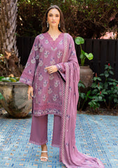 Lawn - Marjjan - Seraya - Embroidered 25 - MBL#21-A - LAVENDER