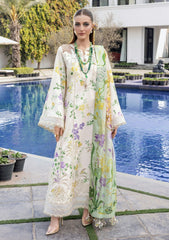 Lawn - Crimson - Flow Unstitched 26 - CFD#4A - TROPIC TEASE