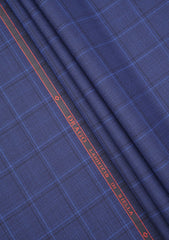 Drago Biella Fine Super 130's Wool Fabric - R Blue