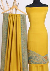 Winter - Riwaj - Pashmina Jamawar Suit - Patch Work - D#01 - Multi
