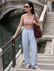 Pret - Moven - Cotton Linen Trouser - Sky