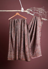 Water Wool Jamawar Shawl D - 01 - Multi 65