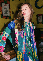 Lawn - Mushq - Hemline - La Dolce - Prints Vol-2 - HUN25#7A - WATER DANCERS