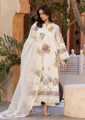 Pret - Afiay - Signature Luxury Lawn - Ivory Bloom