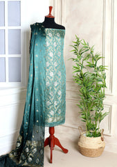 Formals - Fancy Closet - 2 pcs Suit - Satin Silk Jamawar D#06 D Zink