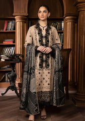 Winter Collection - Rang Rasiya - Carnation Khaddar Shawl - Daneen - D#09