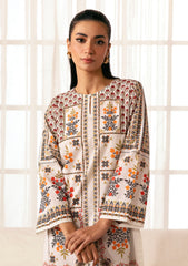 Lawn - Sahar - Selene Premium - 2 Pcs - STP25#06 - POMEGRANATE BLOSSOM