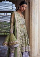 Formals - Zaha - Gossamer - Unstitched Wedding - Festive 25 - ZC#07 - MEHRÉ-LILAC