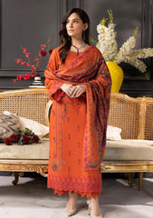 Winter Collection - Rang Rasiya - Carnation Khaddar Shawl - Anya - D#06