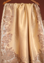 Pashmina Zari Jamawar Shawl D - 03 - Off White