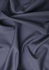 Elite Men Tasmania Suiting Micron Herringbone Wool Fabric - Navy