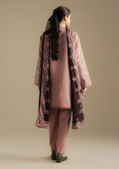 Winter - Coco By Zara Shahjahan - Unstitched 25 - CWU#4A - CORAL