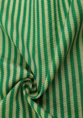 Elite Men Silk Stripe Unstitched Waistcoat Fabric