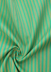 Elite Men Silk Stripe Unstitched Waistcoat Fabric