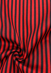 Elite Men Silk Stripe Unstitched Waistcoat Fabric