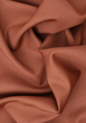 Scabal Burssels Suiting 260's Llightweight Wool Fabric - M Rust
