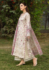 Lawn - Elaf Premium - Chikankari Prints 26 - ERC-5A - MEHR