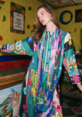 Lawn - Mushq - Hemline - La Dolce - Prints Vol-2 - HUN25#7A - WATER DANCERS