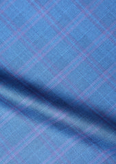 Dormeuil Amadeus 365 Wool Fabric - B Blue