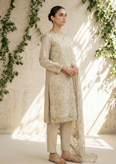 Formals - Riwaj - Fancy Bamber Chiffon - 2 Pcs Suit - CBD#04 - Light Mouse