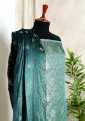Formals - Fancy Closet - 2 pcs Suit - Satin Silk Jamawar D#06 D Zink