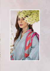 Lawn Collection - Rang Rasiya - Breeze - D#07 Aqua Marine