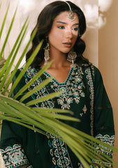 Lawn - Mahnur - Shanaya - Luxury 25 - D#01 - Siyahgul