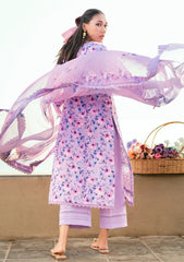Lawn - Sidra Fahad - Lawnkaari 25 - LAVENDER