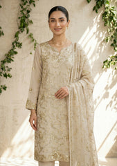 Formals - Riwaj - Fancy Bamber Chiffon - 2 Pcs Suit - CBD#04 - Light Mouse