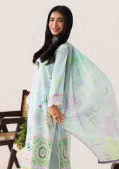 Lawn - Roheenaz - Rosette Unstitched 26 - RUNSS25#63B - COOL MIRAGE