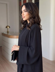 Pret - Moven - Belted And Tailored 3 piece Set - Black
