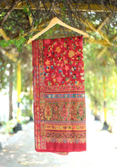 Pashmina Jamawar Shawl D - 36 - Maroon