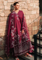 Lawn - Cross Stitch - Eid Edit-II - LWN#0222 - PLUM ESSENCE