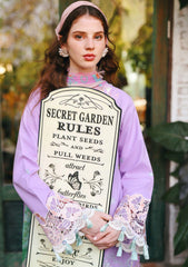 Lawn - Mushq - Hemline Secret Garden 26 - Beyond The Garden Gate - MHS#203 - Dewspell