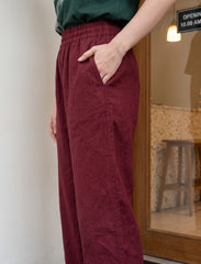 Pret - Moven - Cotton Linen Trouser - Magenta