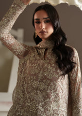 Formals - Emaan Adeel - Modern Heirloom Unstitched Chiffon 26 - PEARL REVERIE