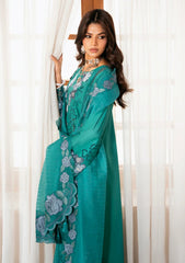 Lawn - Naqsh - Chikankari Festive 26 - D#00197 - Teal Vibes