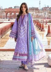 Lawn - Kahf Premium - Aangan Chiffon Prints 26 - KPS#06A - NAJAM