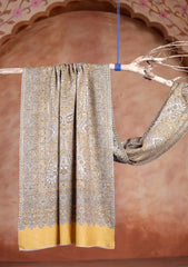 Pashmina Jamawar Scarf D#78 - Golden