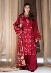 Winter - Coral - Rangrez The Linen Edit 26 - CRA#03-A - Afsana